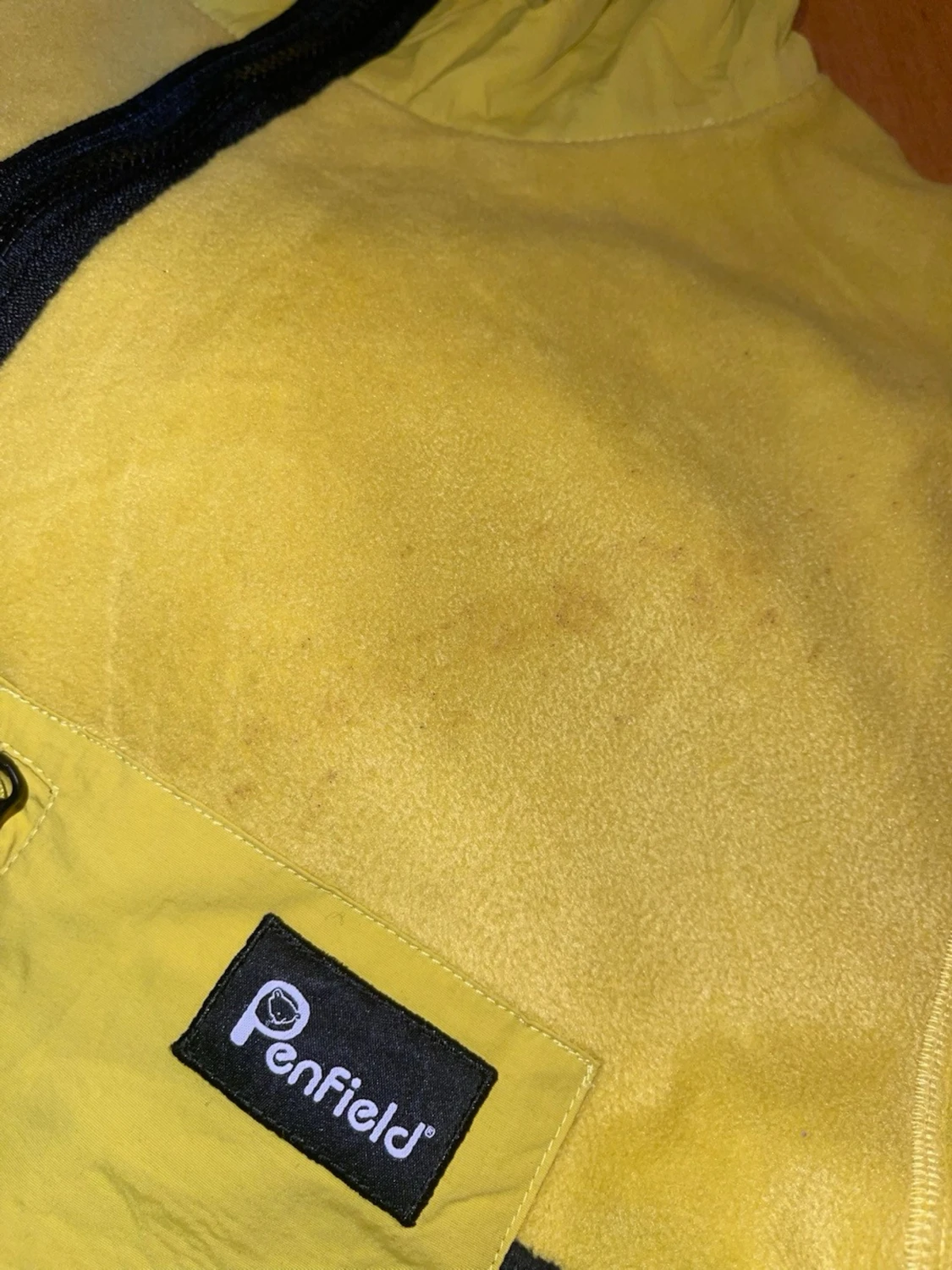 Gul och svart fleece från Penfield L - 5