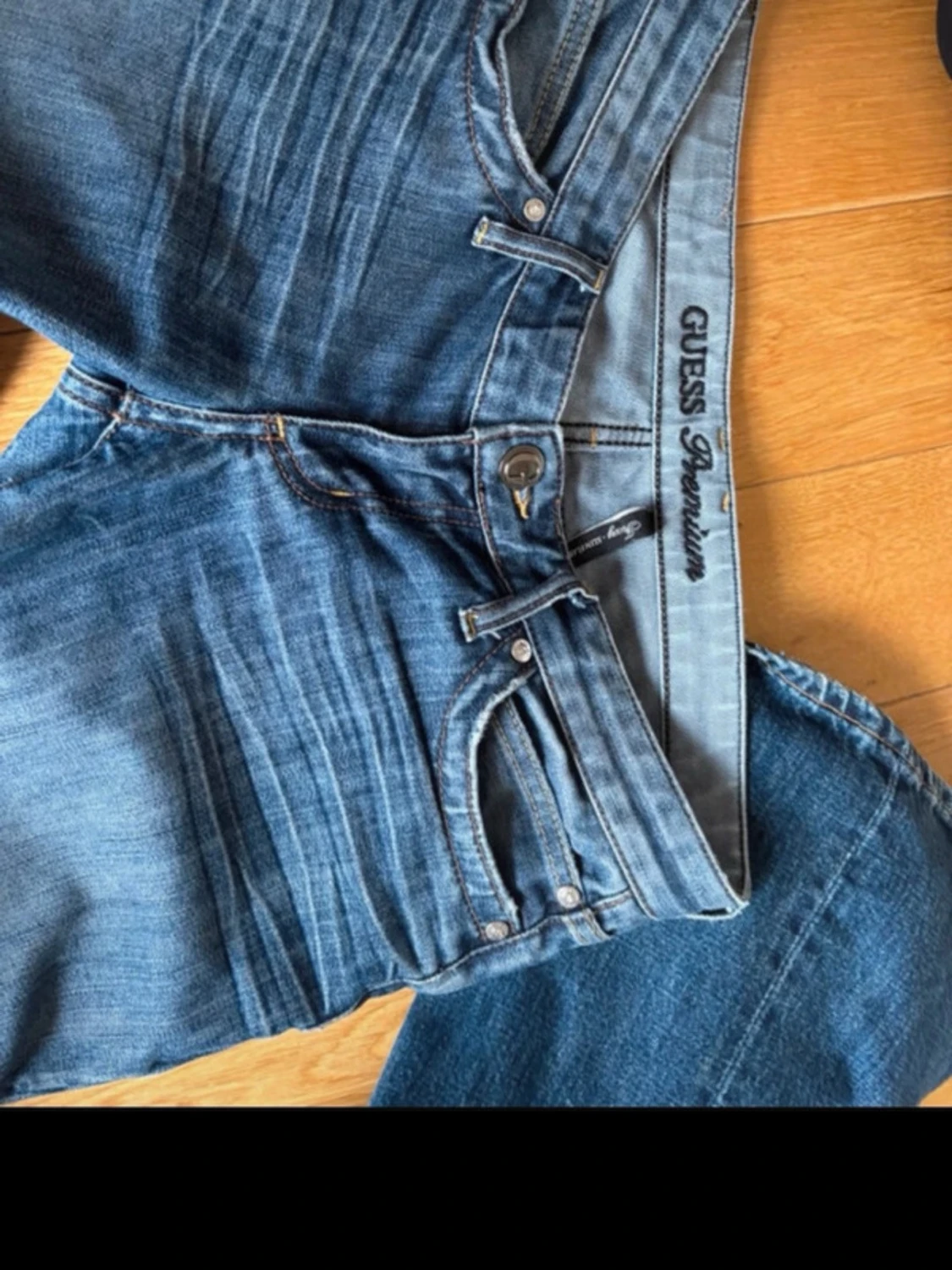 Lågmidjade bootcut jeans - 2