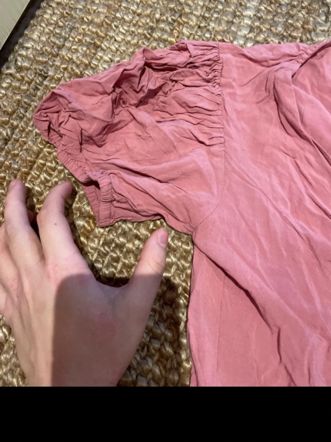 Rosa sommar klänning - 1