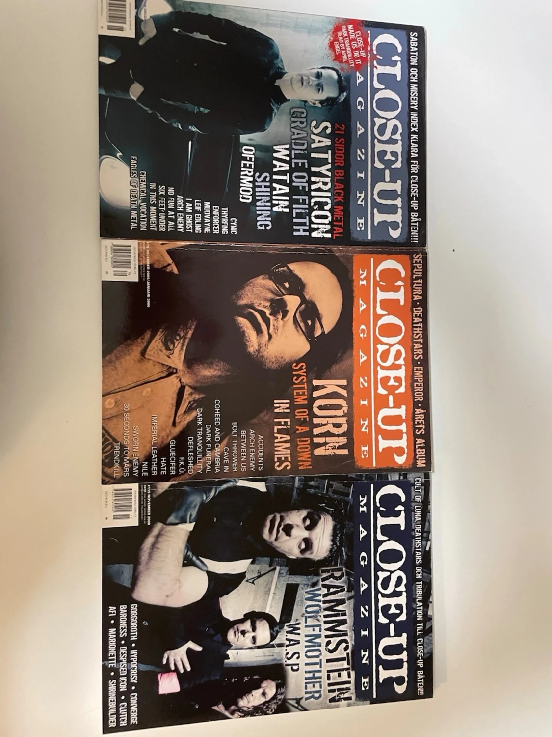 Close-Up Magazine (3 nummer)