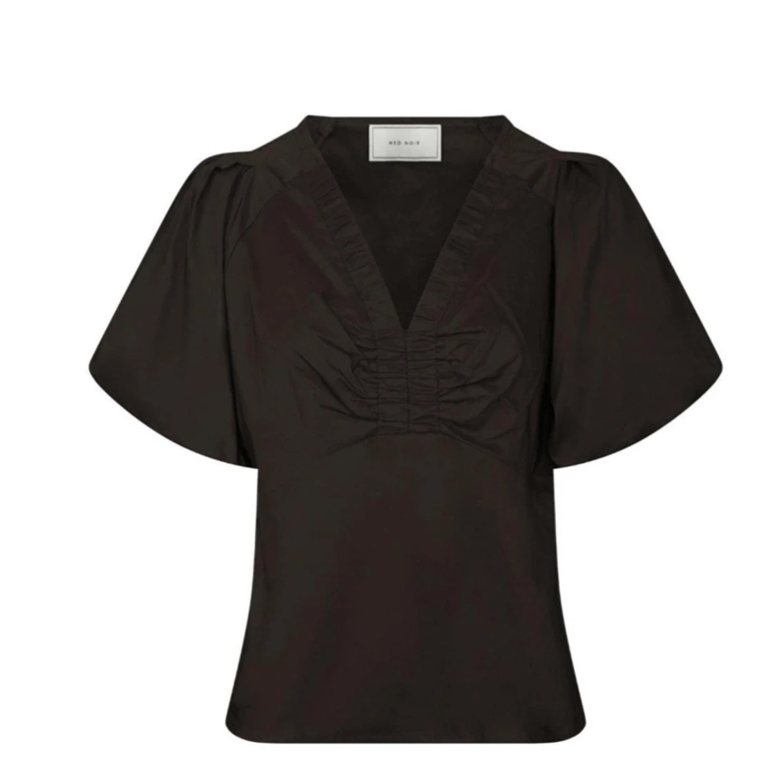 Svart neo noir blus