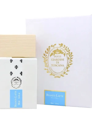 Bianco Latte parfym från Giardini di Toscana - Säljer Bianco Latte parfym från Giardini di Toscana 100 ml. Aldrig andvänd och ligger fortfarande kvar i obruten förpackning som den kom vid köp. Köpt på BeautyTheShop för ca 1400 kr och kan visa kvitto. 