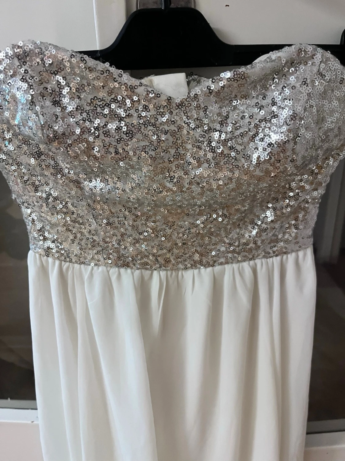 Vit klänning Ginatricot - 1