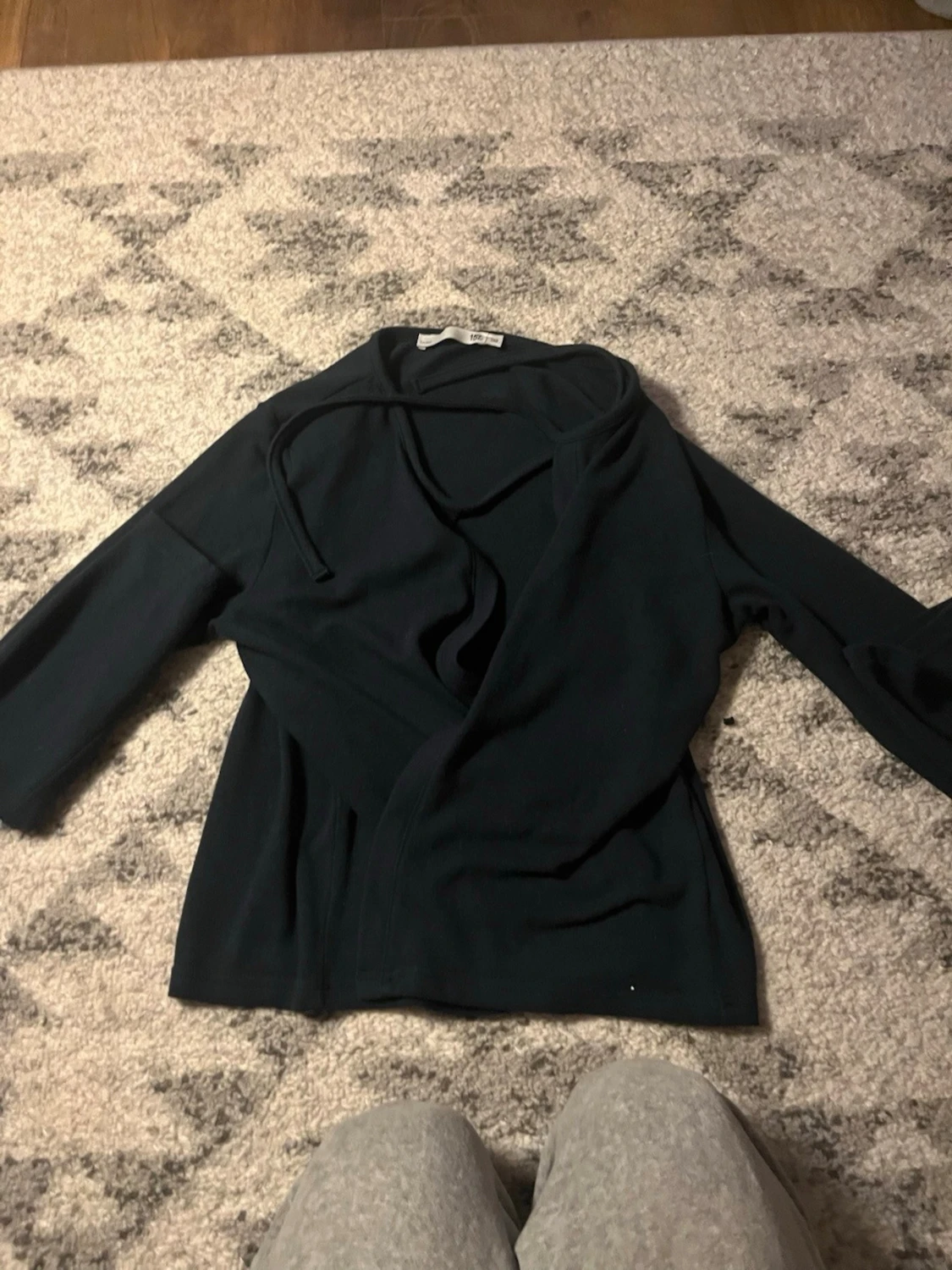 Mörkgrön omlottkofta från Filippa K