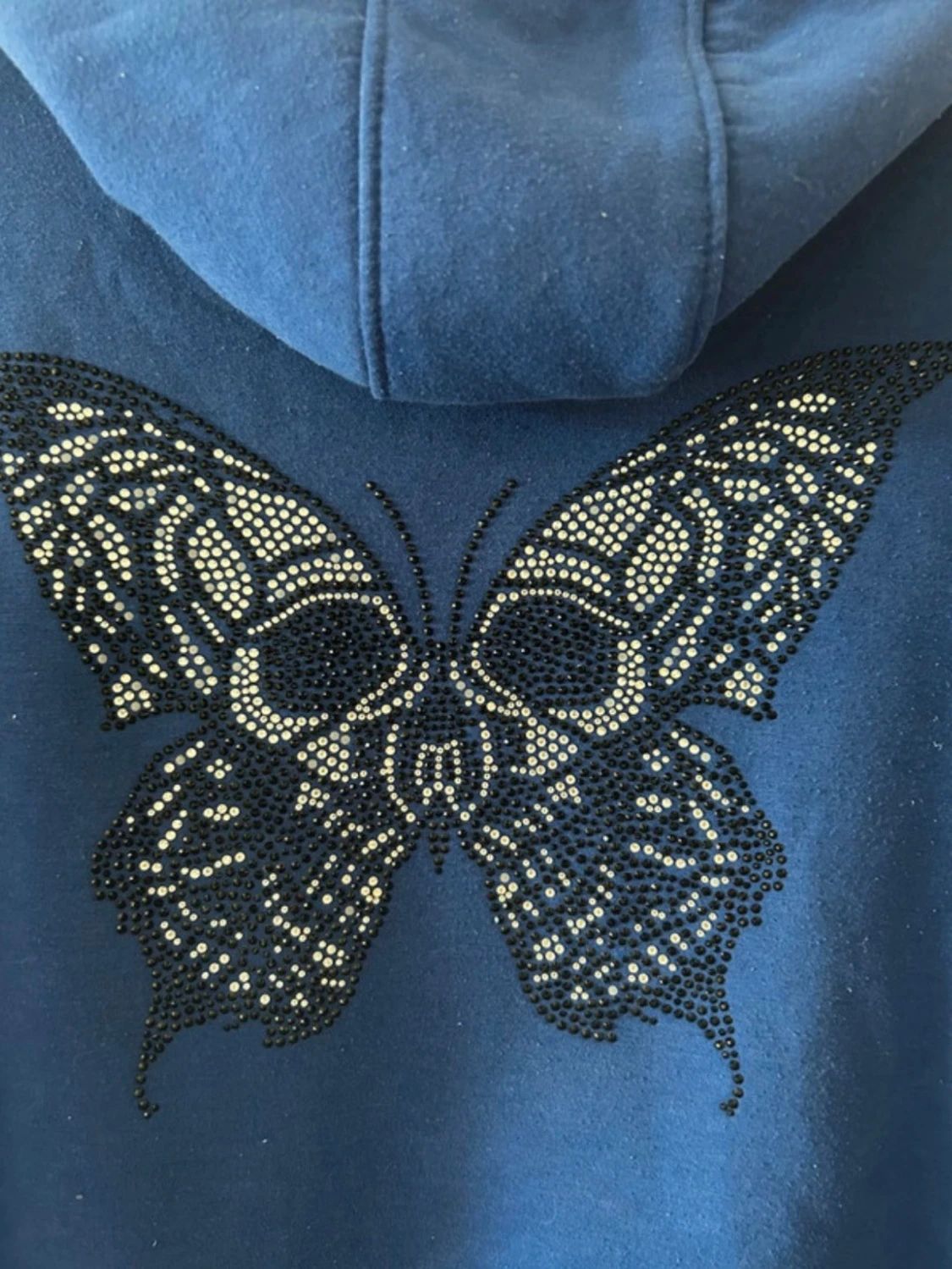 Blå hoodie från LECACCI - 2