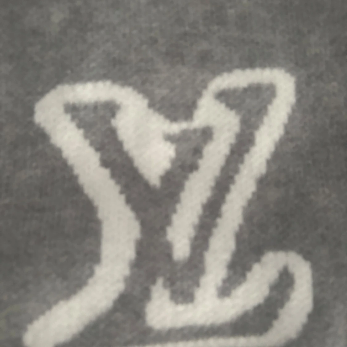 Grå stickad tröja Louis Vuitton - 3