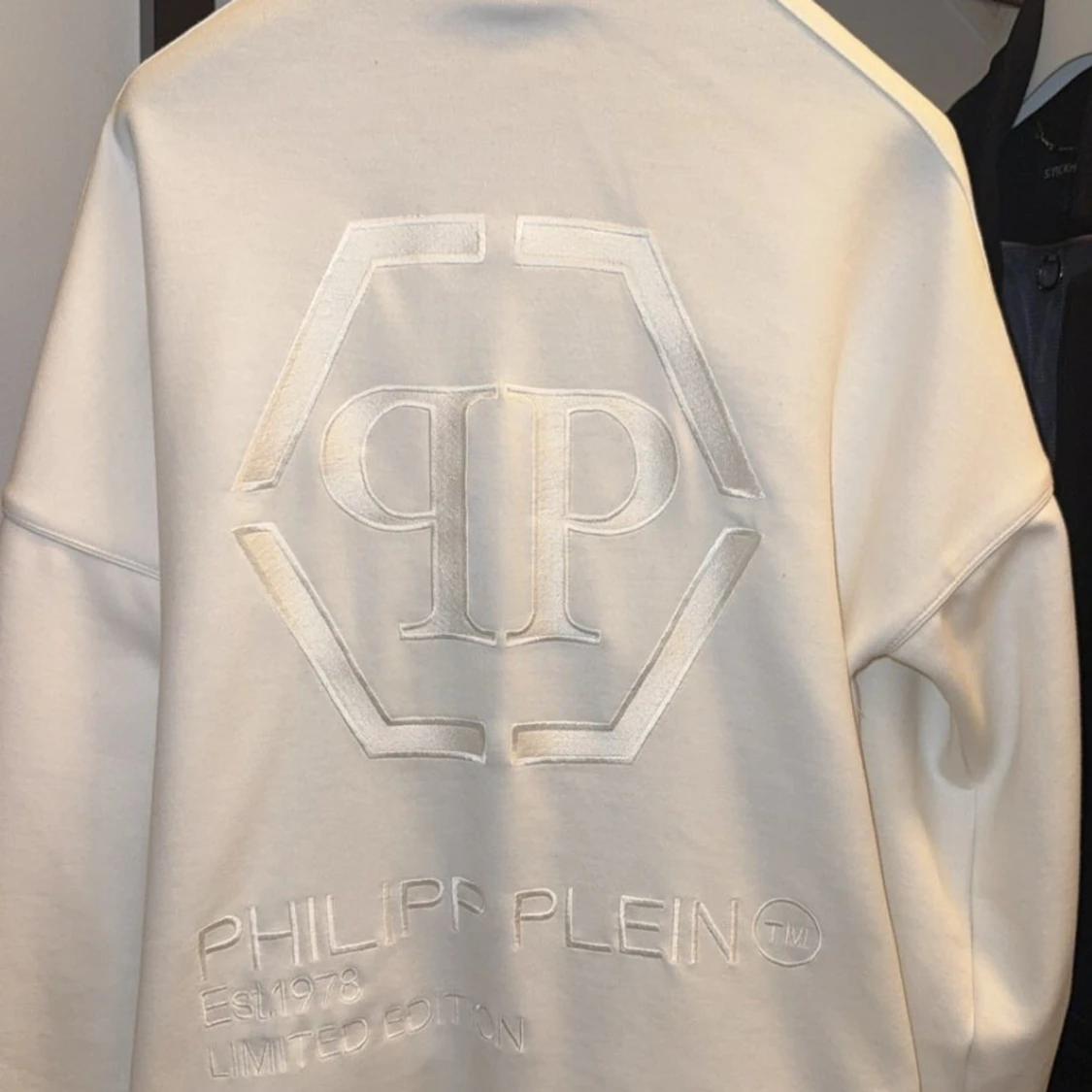Vit ziptröja från Philipp Plein - 1