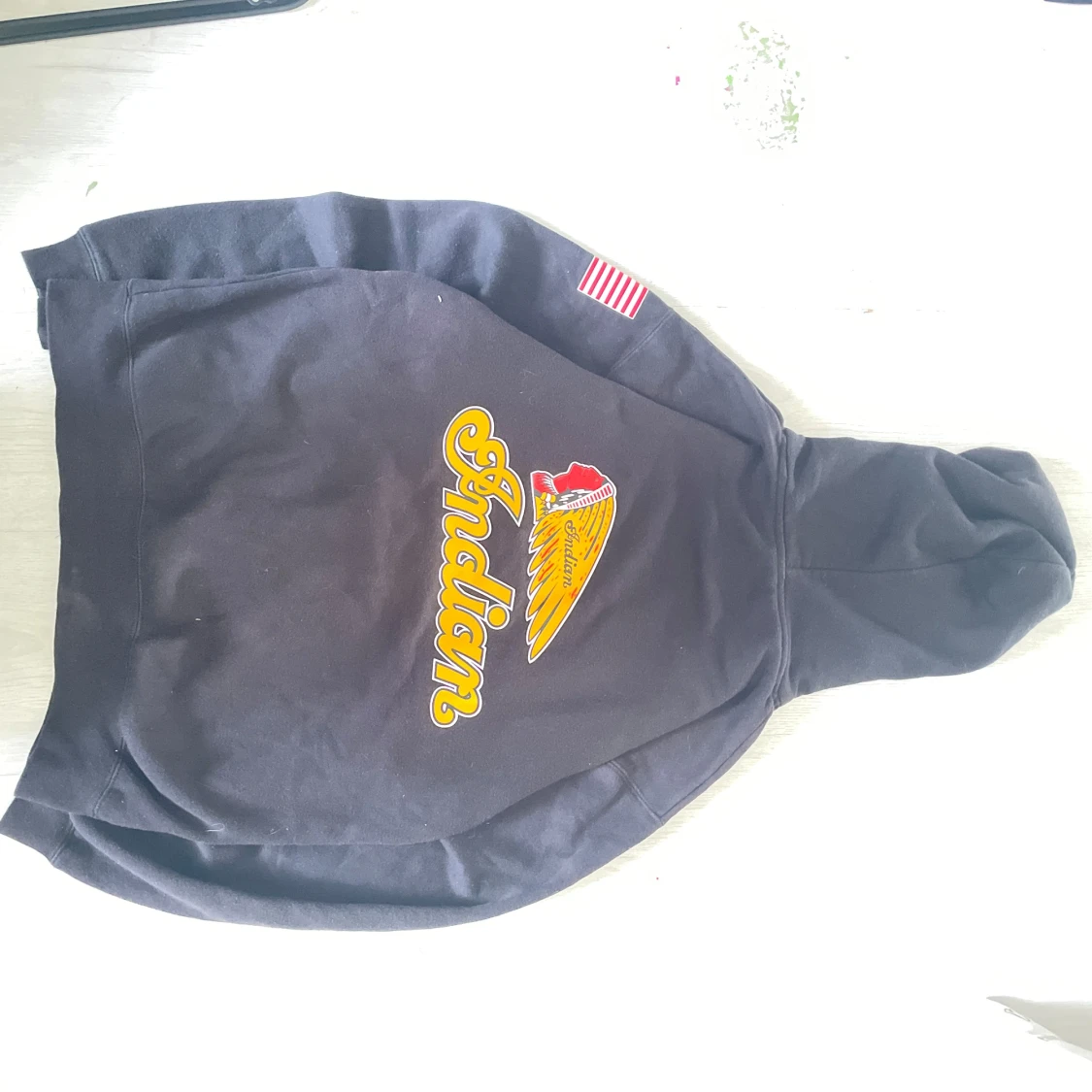 Svart hoodie Indian Fruit of the Loom - 1