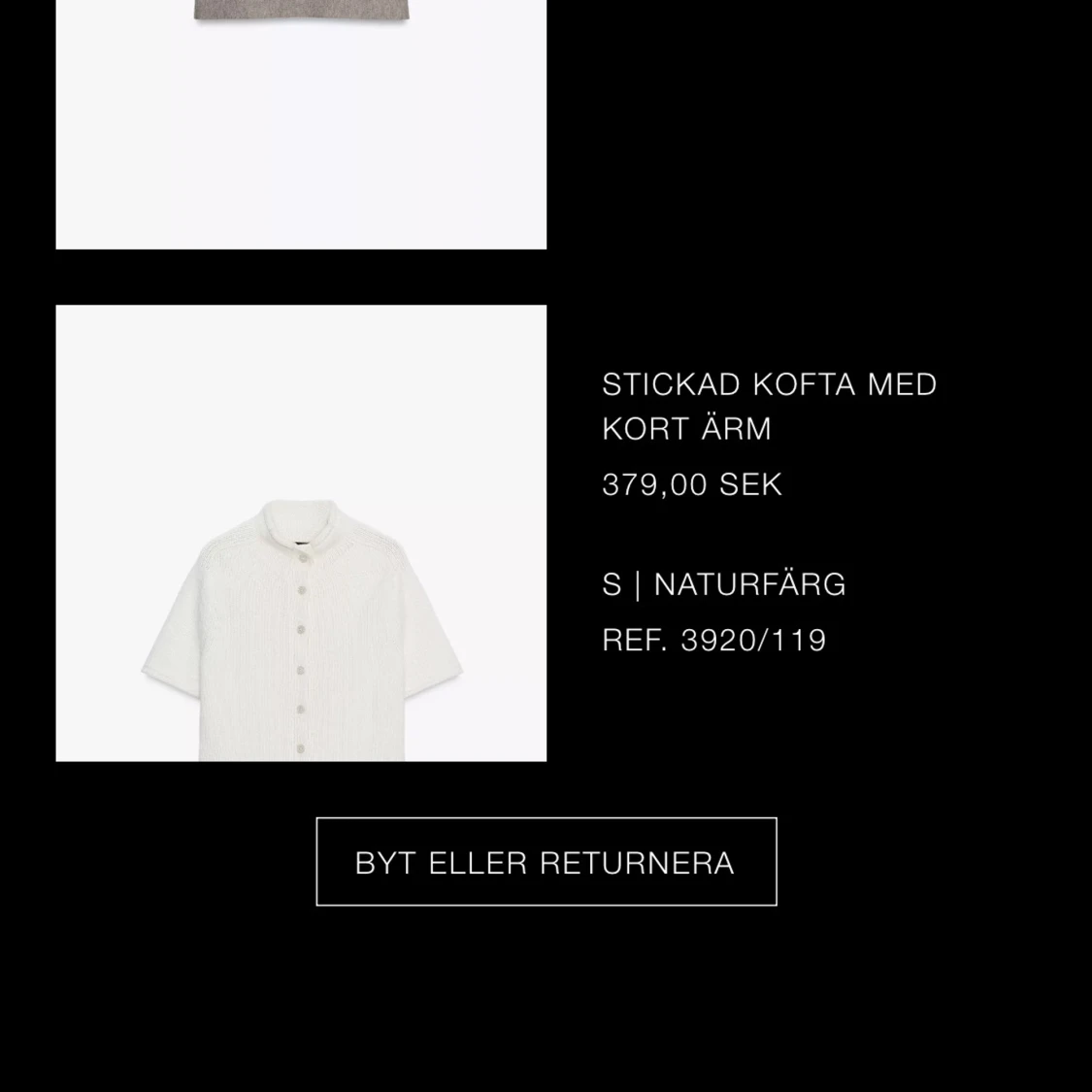 Jätte fin stickad tröja  - 1