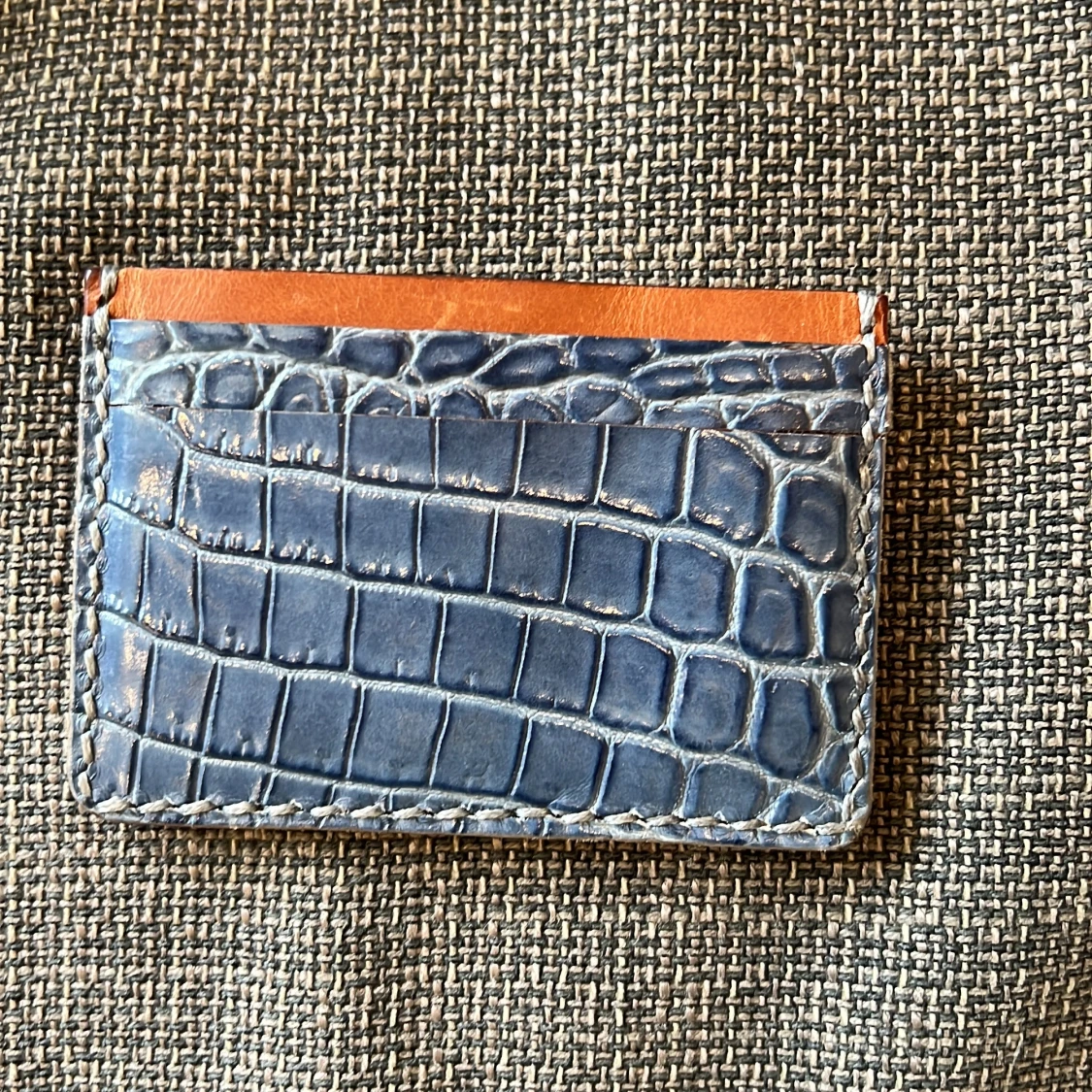 Läder korthållare - 1