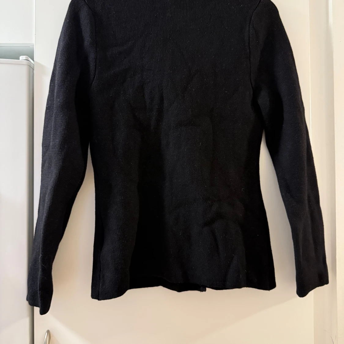 Svart cardigan jacka från H&M, S - 3