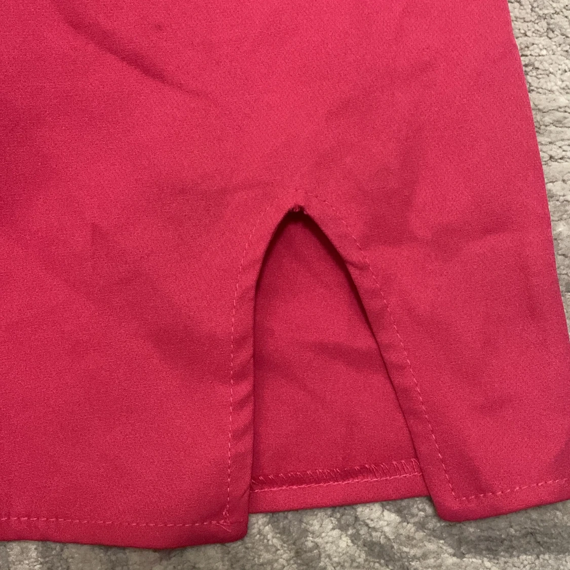 Röd axelbandslös kortklänning Wellsoft - 3