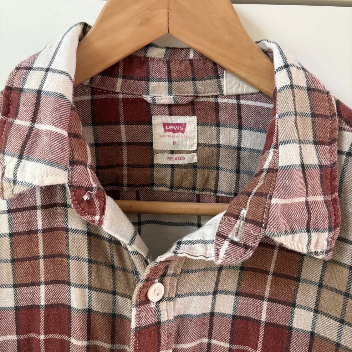 Rutig overshirt från levis - 1