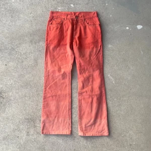 Boot cut gradient dyed jeans  - Waist 40cm, length 100cm, leg opening 23cm. 