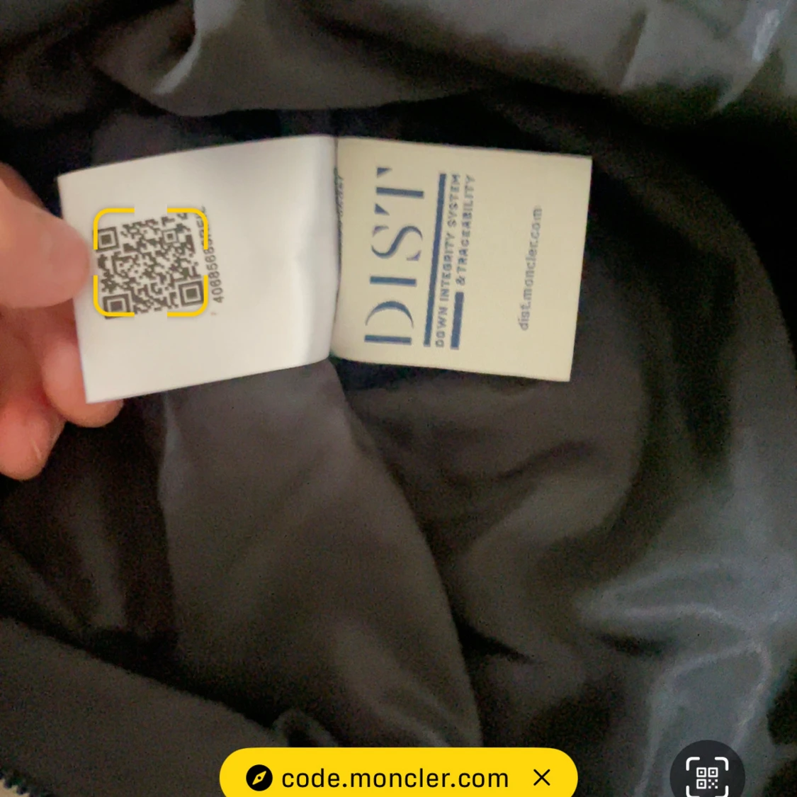 Svart moncler windbraker - 3