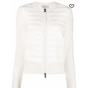 Cardigan jacka moncler - Vit cardiganjacka