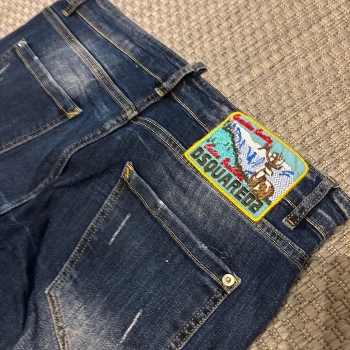 Blå jeansshorts från Dsquared2 - 1