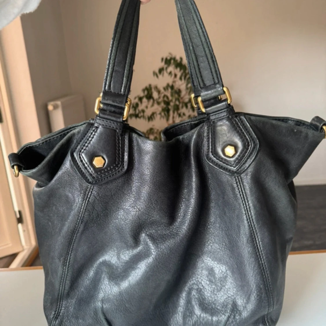 Svart skinnväska från Marc by Marc Jacobs - 1