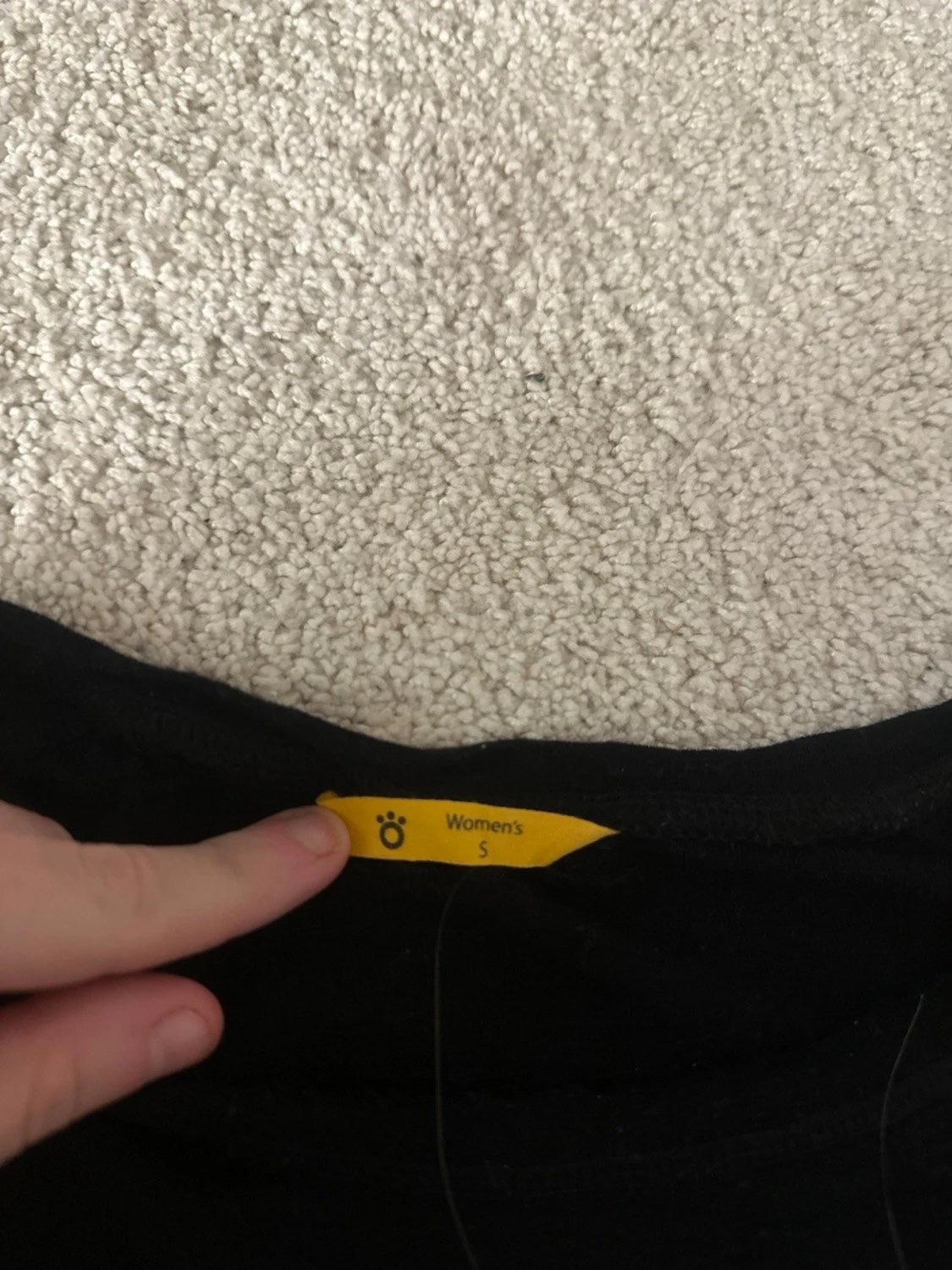 Svart långärmad pyjamastopp - 4