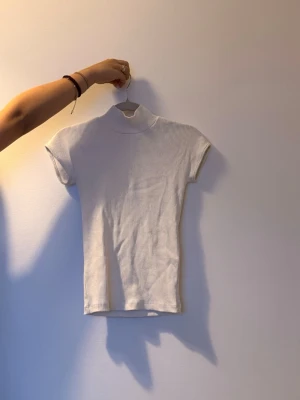 T-shirt med krage - Helt oanvänd! Skit fin tröja, använder mig inte utav tröjor med krage därför tänker jag att någon annan kan få användning av den. 🤍
