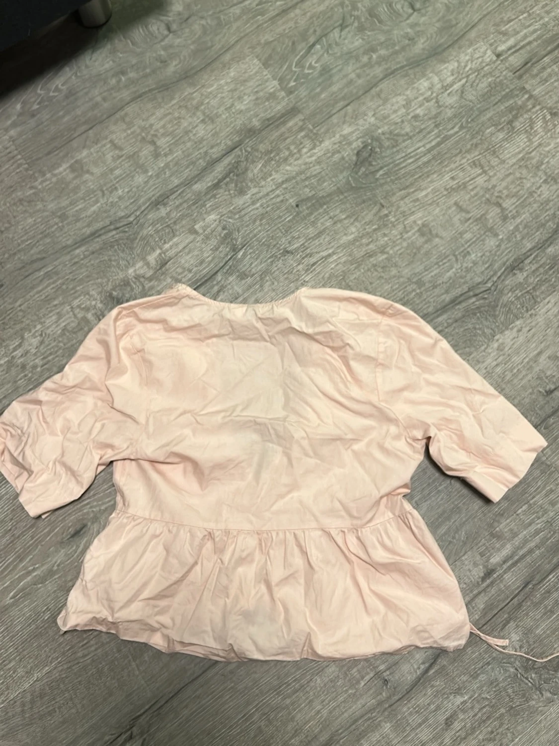 Ljusrosa blus från hm