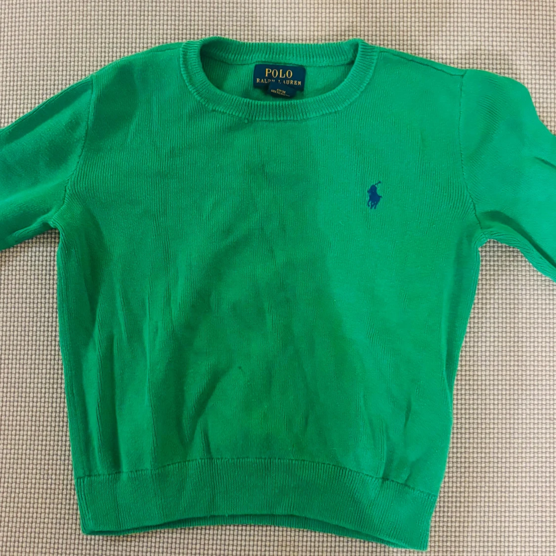 Barn Grön stickad tröja från Polo Ralph Lauren