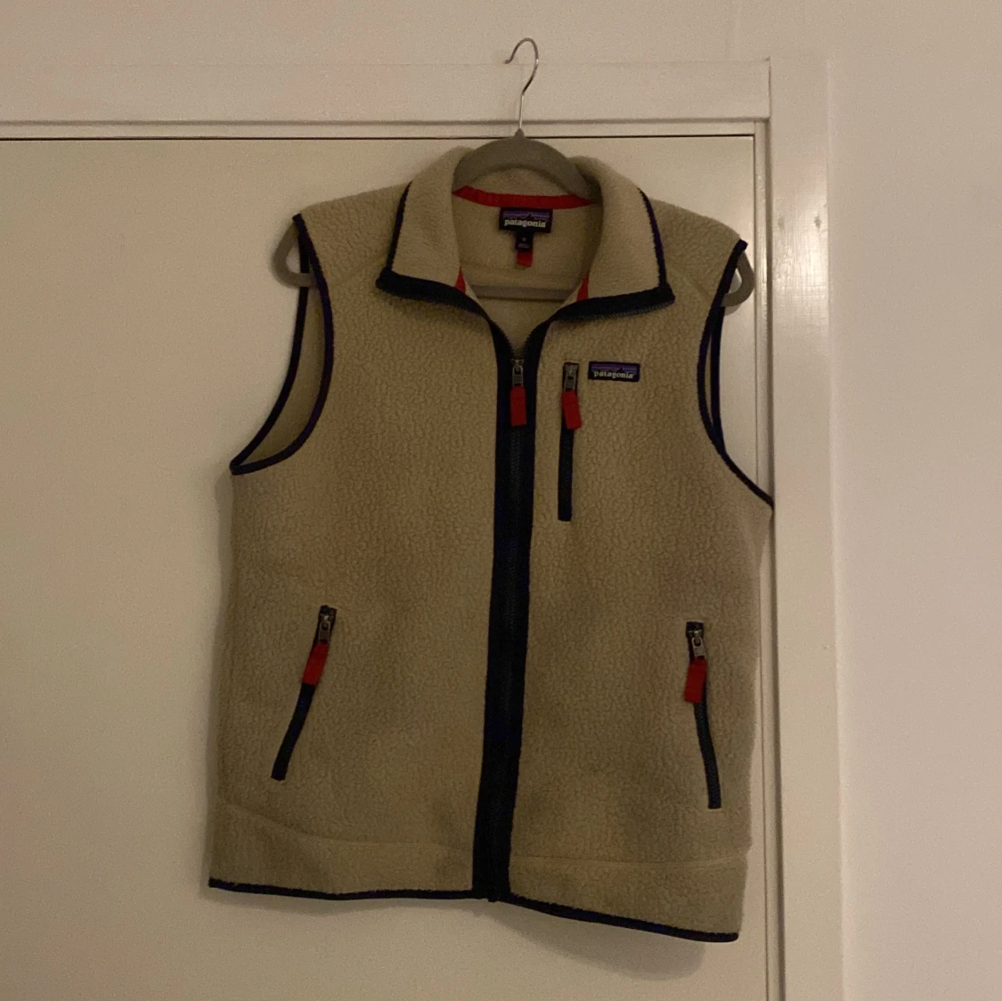 Beige fleeceväst från Patagonia - 2