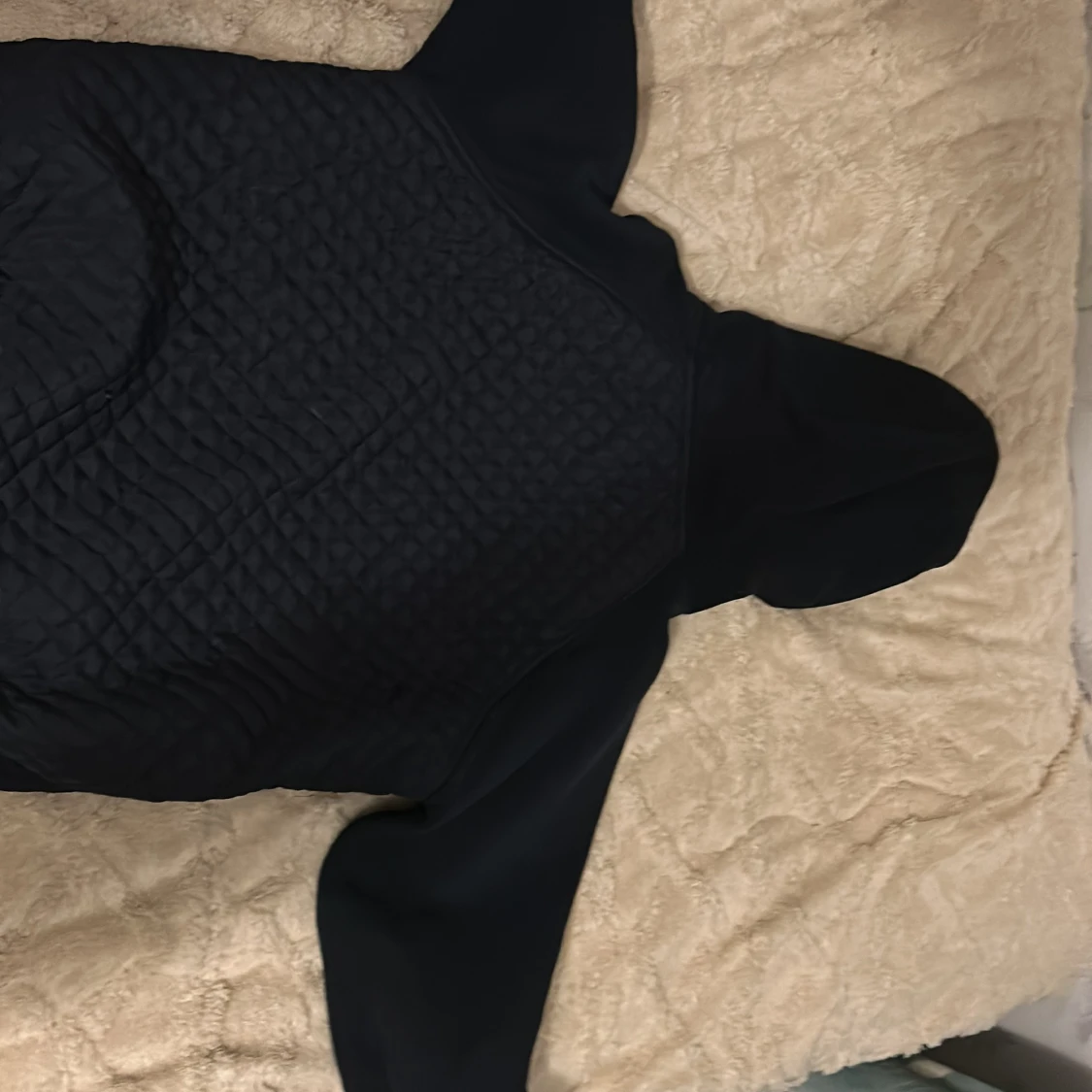 Svart quiltad hoodiejacka Armani EA7 - 4