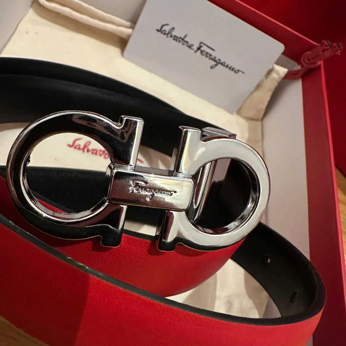 Ferragamo bälte - 1