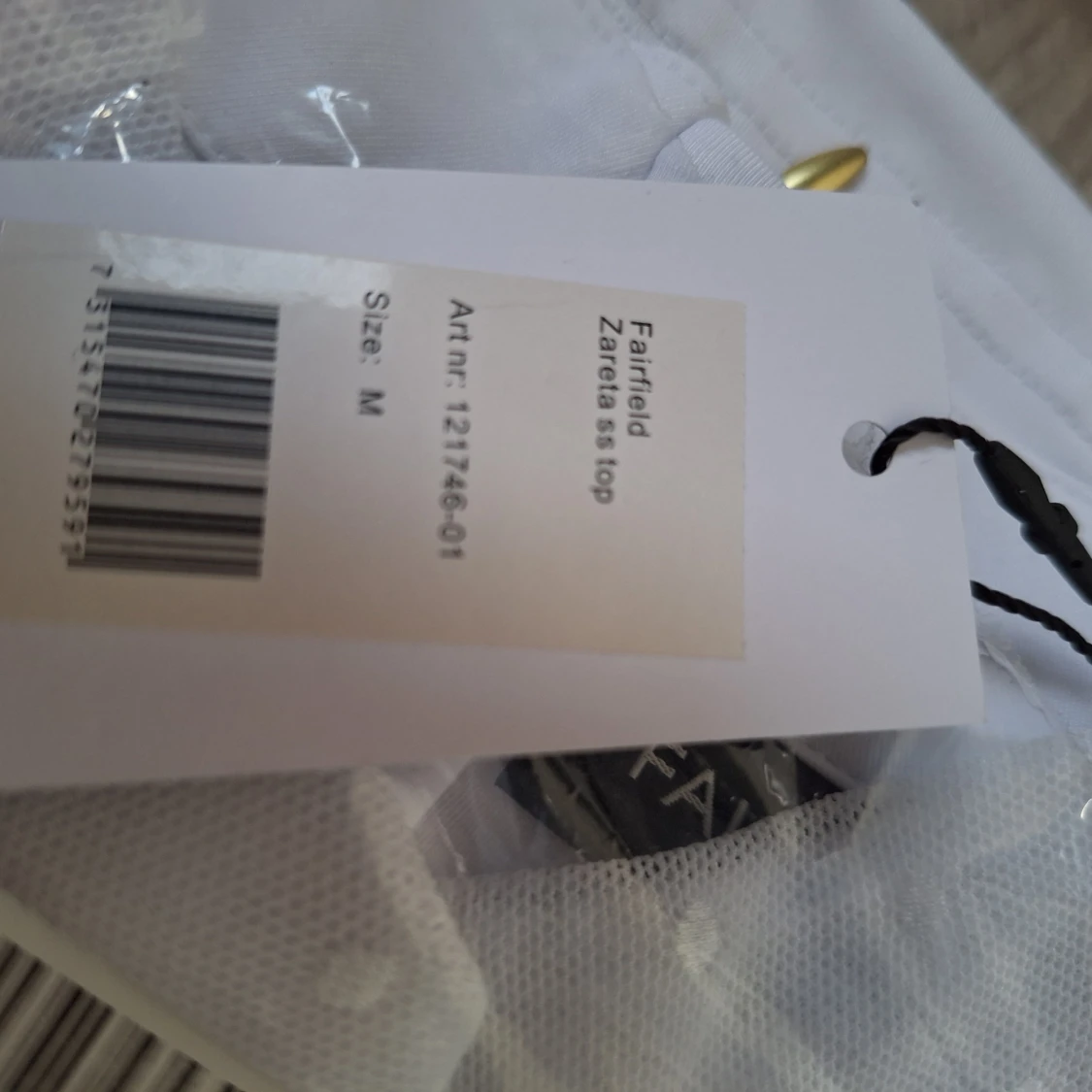 Vit ridtopp från Fairfield Equestrian - 3