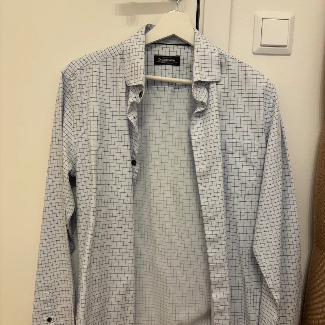 Rutig skjorta Dressmann M