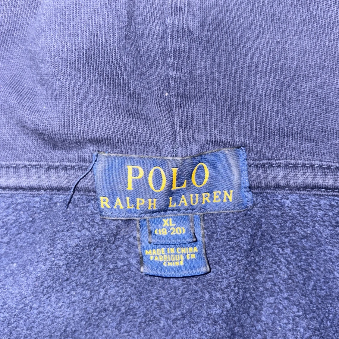 Marinblå hoodie från Polo Ralph Lauren - 1