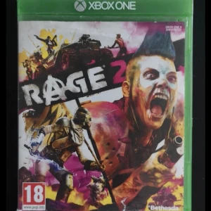 Rage 2 - Rage 2 till Xbox One, komplett med originalfodral och skiva. Actionfyllt FPS-spel med öppenvärld och intensiv grafik. PEGI 18.