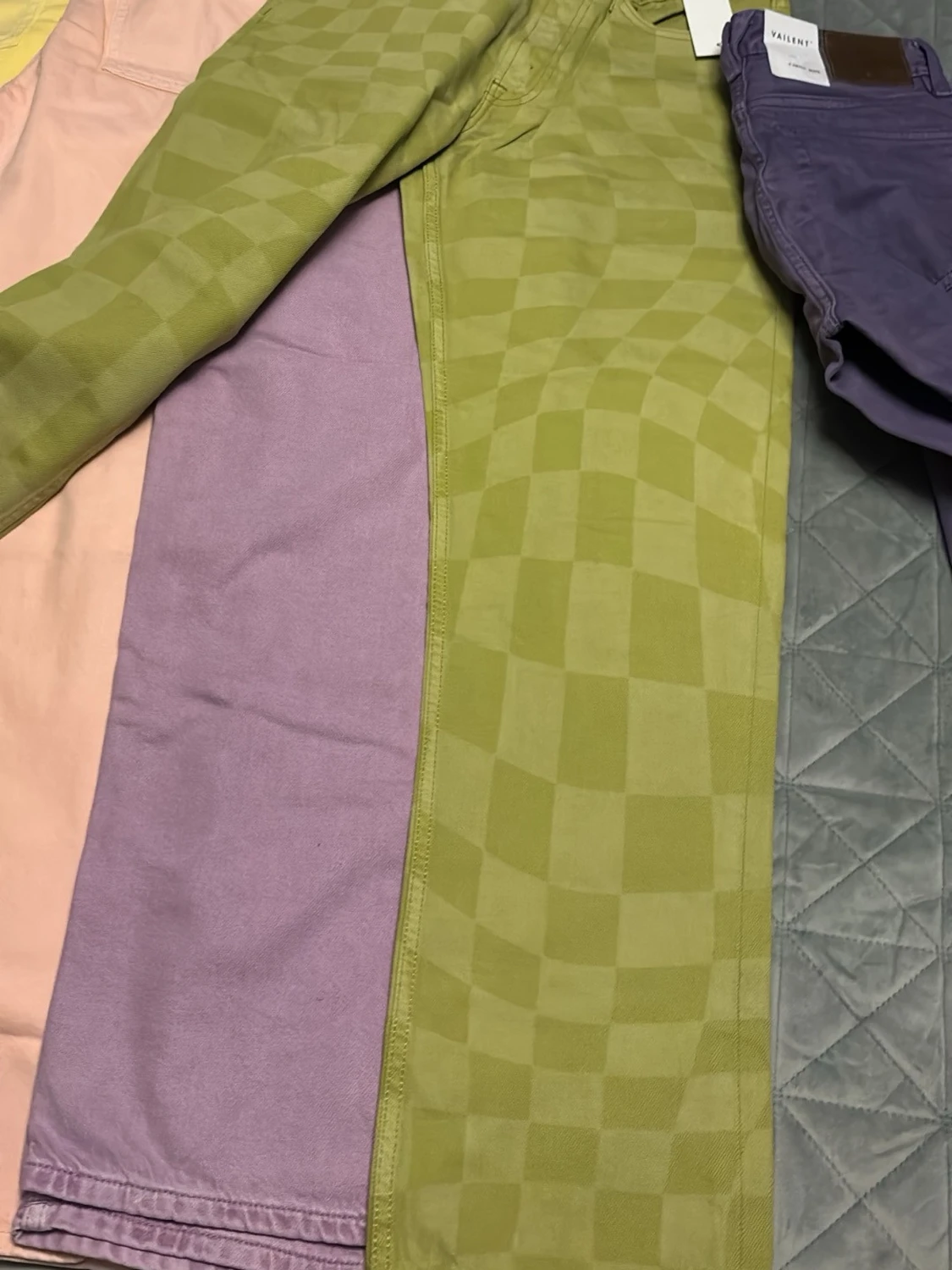 Färgglada raka jeans i olika färger - 2