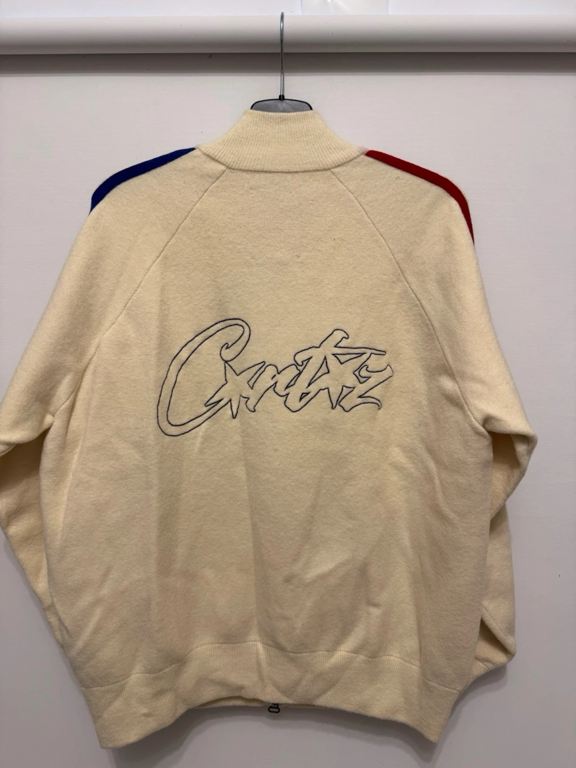Corteiz Crème/beige ziptröja S - 1