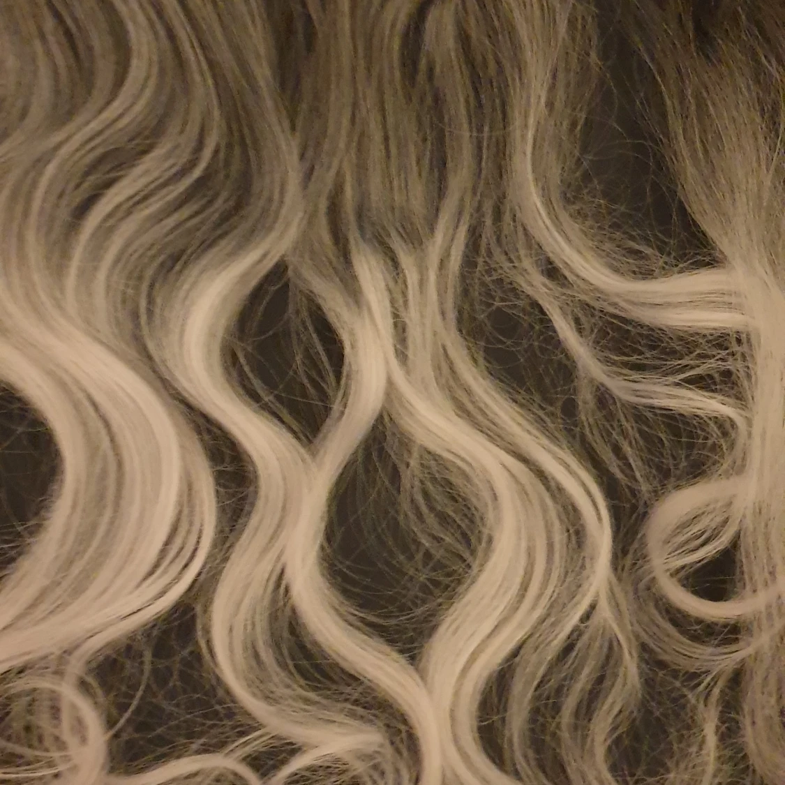 Löshår med clips  - 3