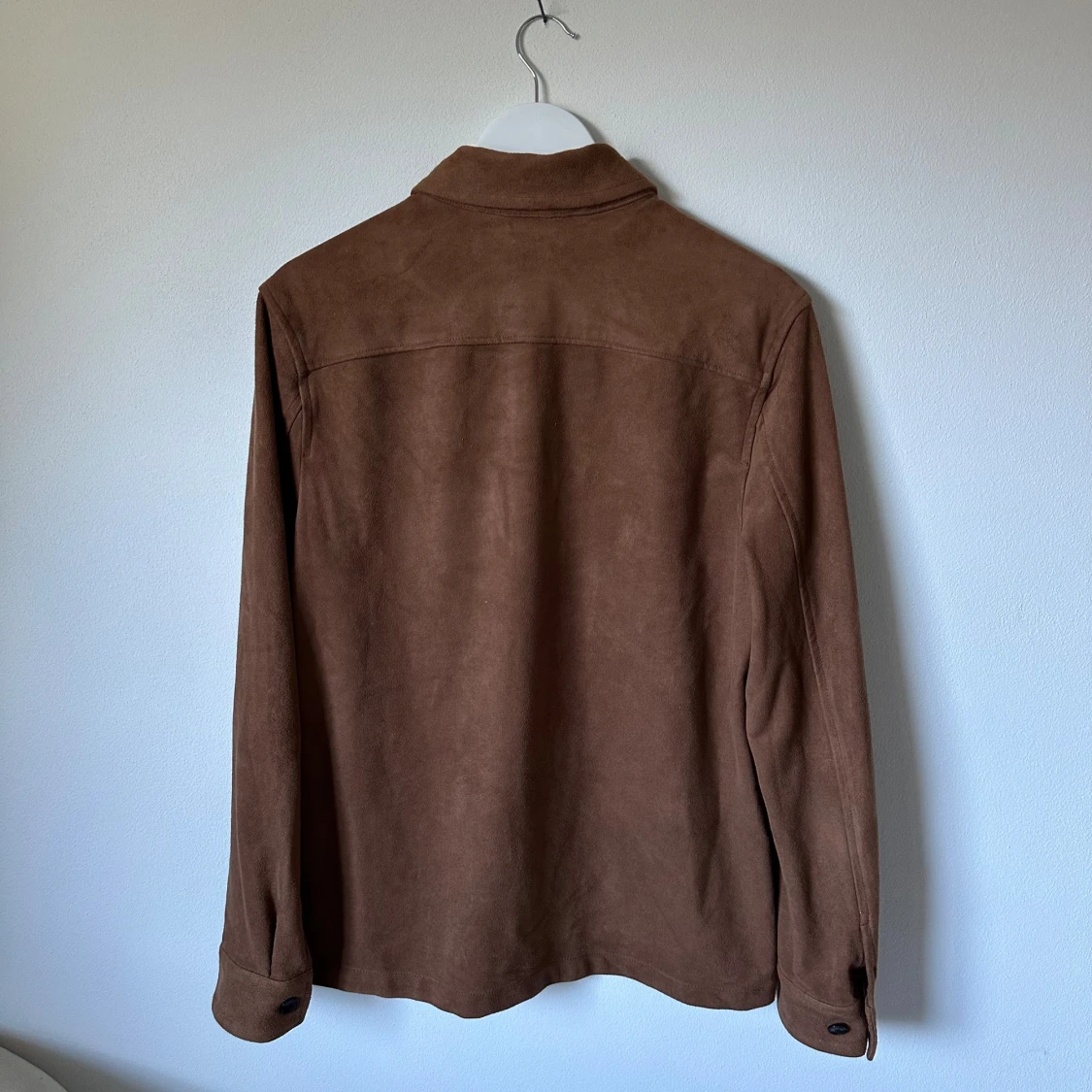 Brun H&M jacka i mockaimitation - 1