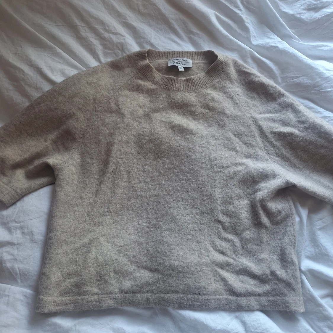 Beige kashmirtröja från & Other Stories