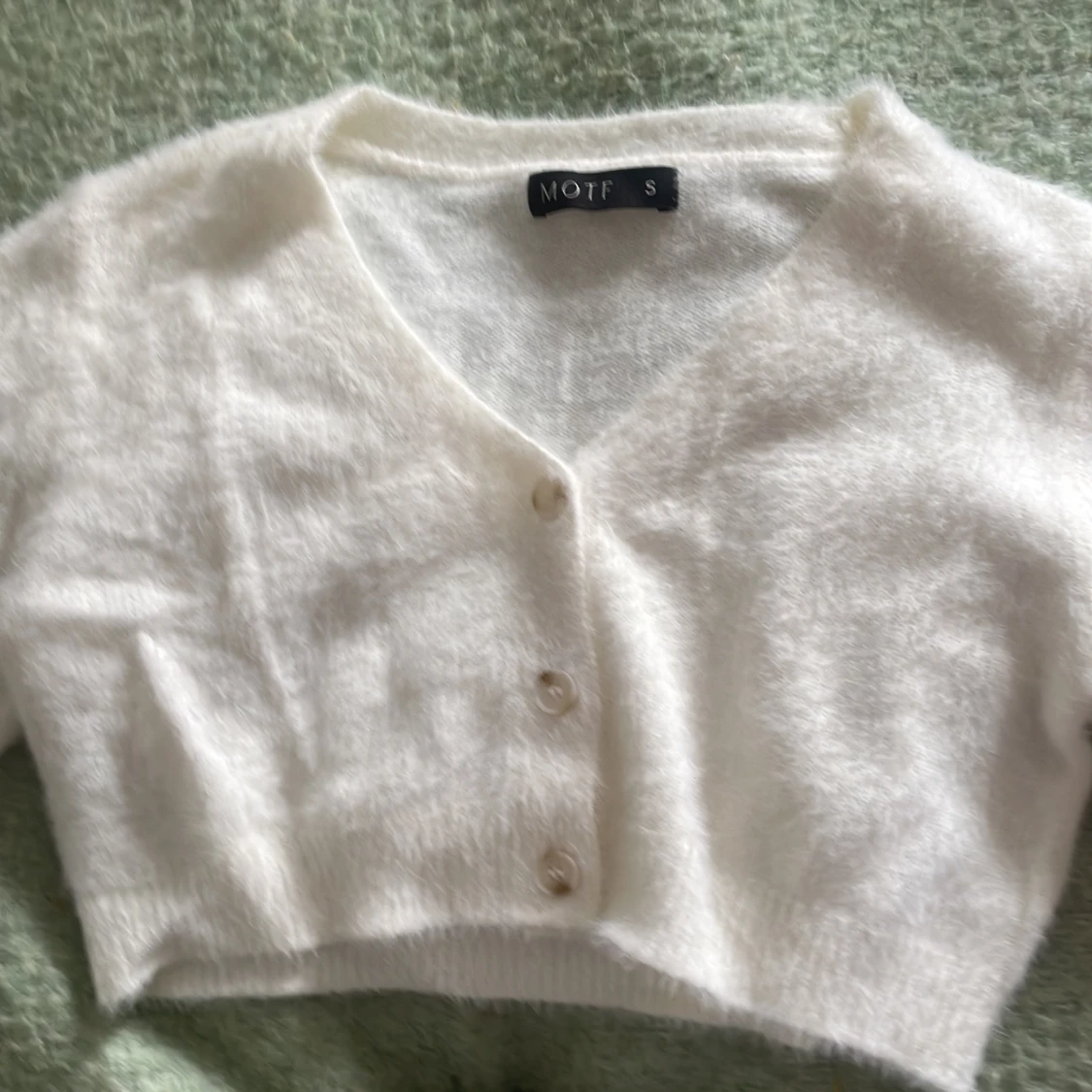 Vit croppad kofta från MOTF - 1