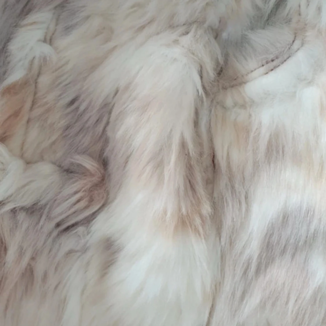 Brun pälsväst från ONLY, stl M - 2