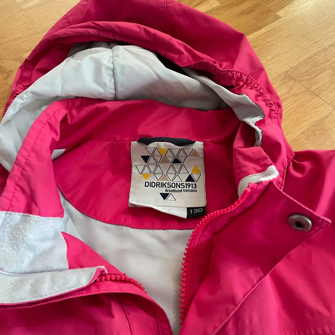 Rosa regnjacka från Didriksons - 2