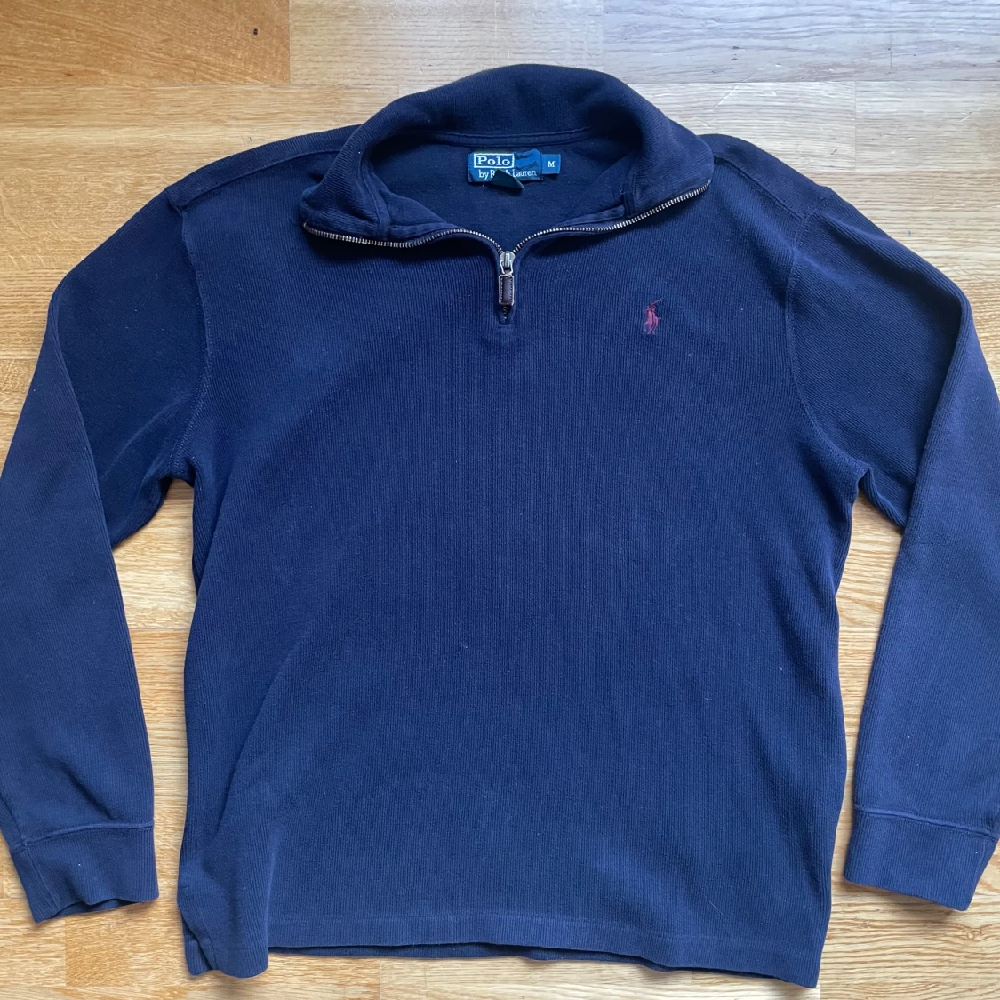 Polo Ralph Lauren Quarterzip- storlek M, Äkta  - 1
