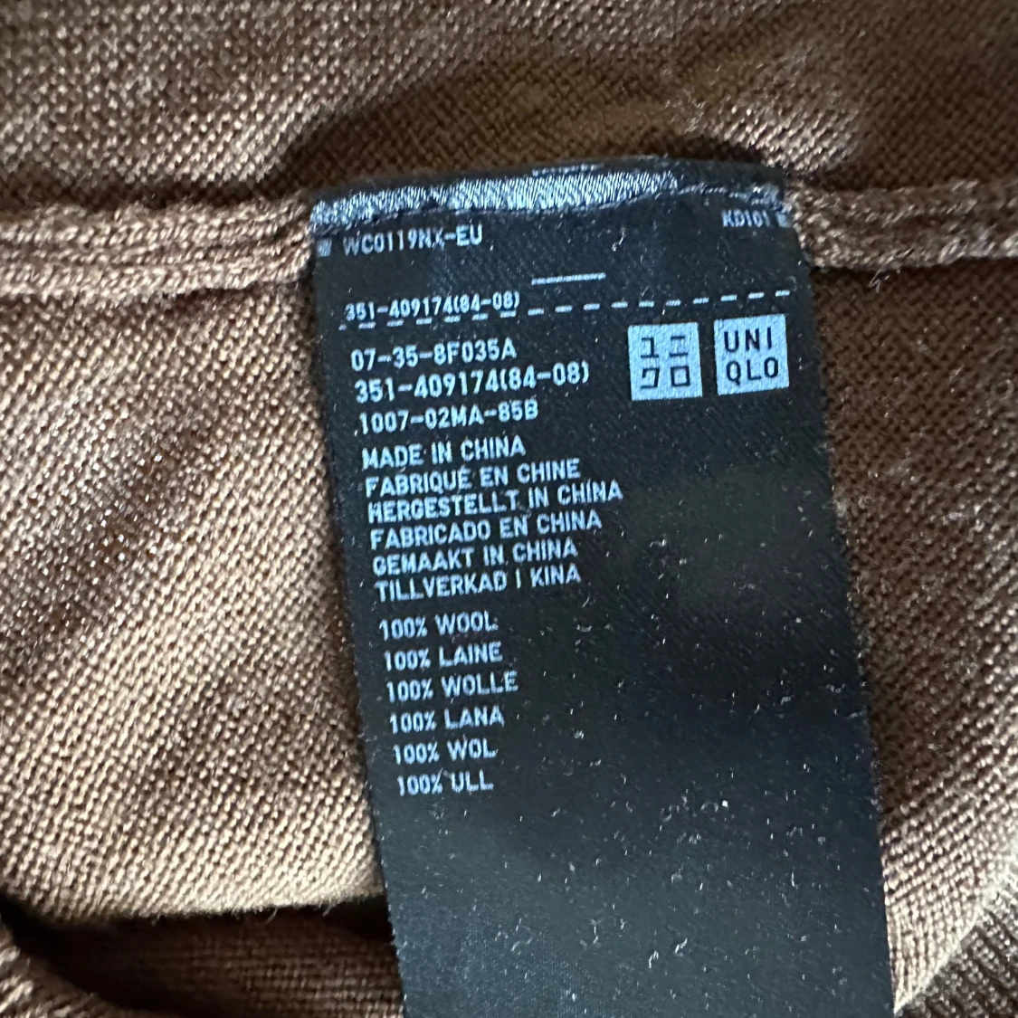 Brun polotröja i ull från Uniqlo - 2