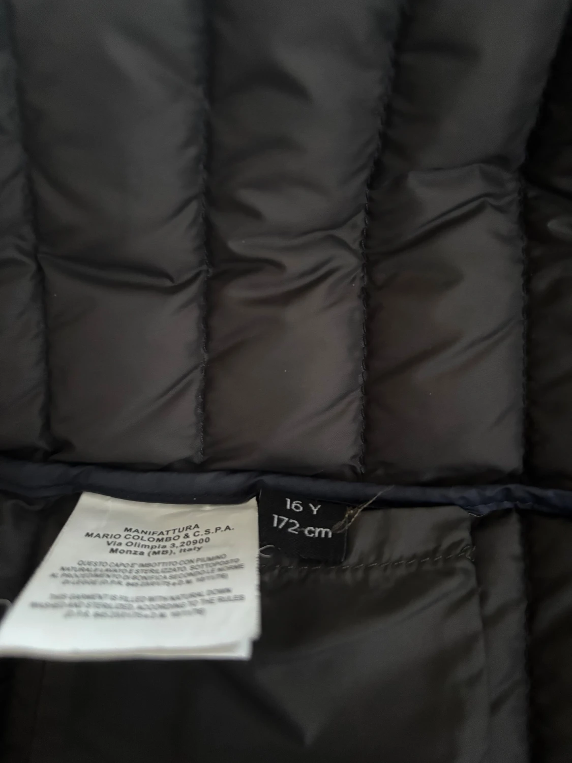 Mörkblå dunväst från Colmar, 16Y - 3