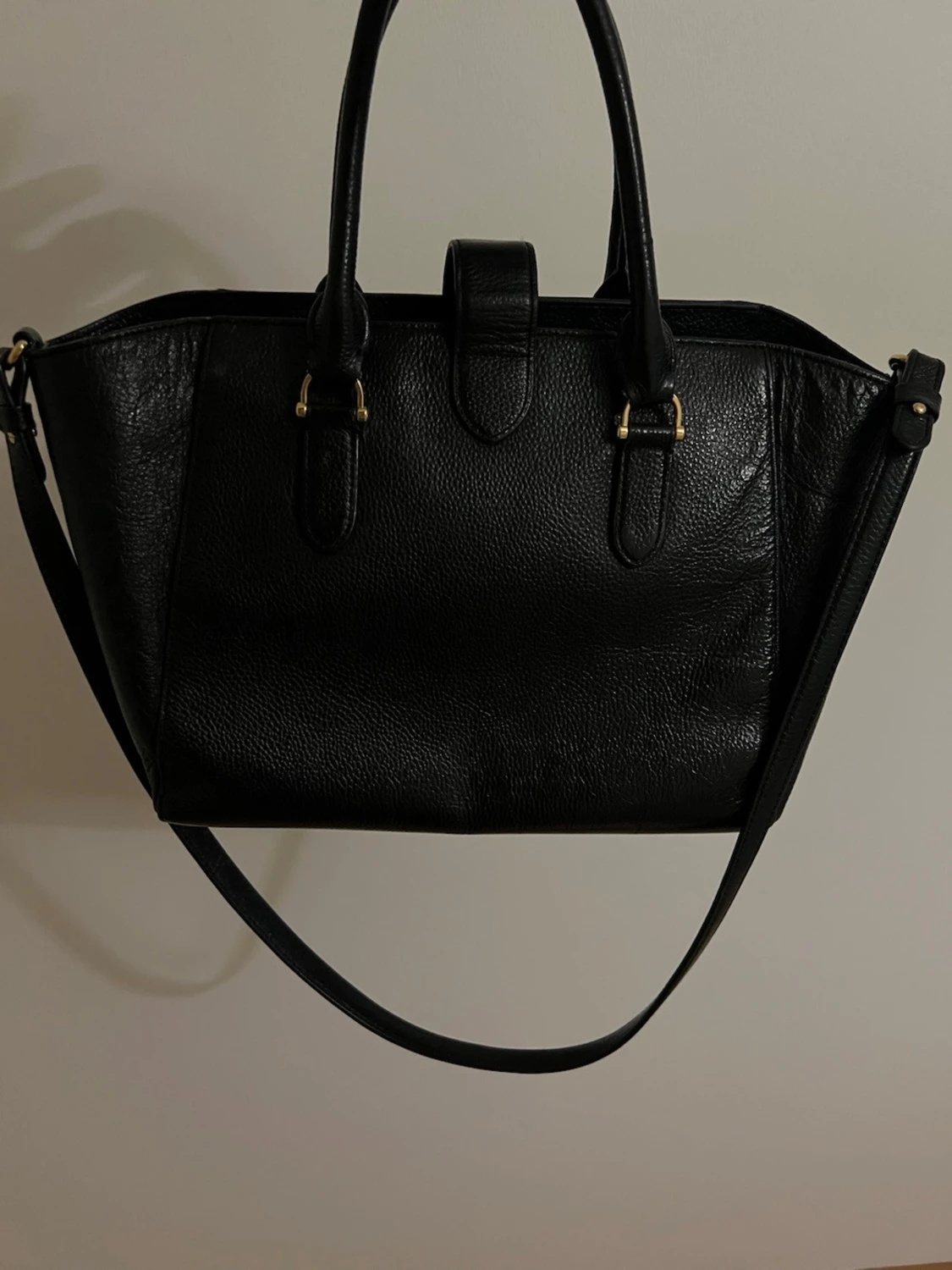 Svart handväska från Ralph Lauren - 1