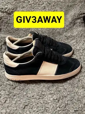 Delar ut ett par Valentino flycrews                            Allt du behöver göra är att följa och lika bilden. Vinnaren dras den 31 december via spin the wheel.