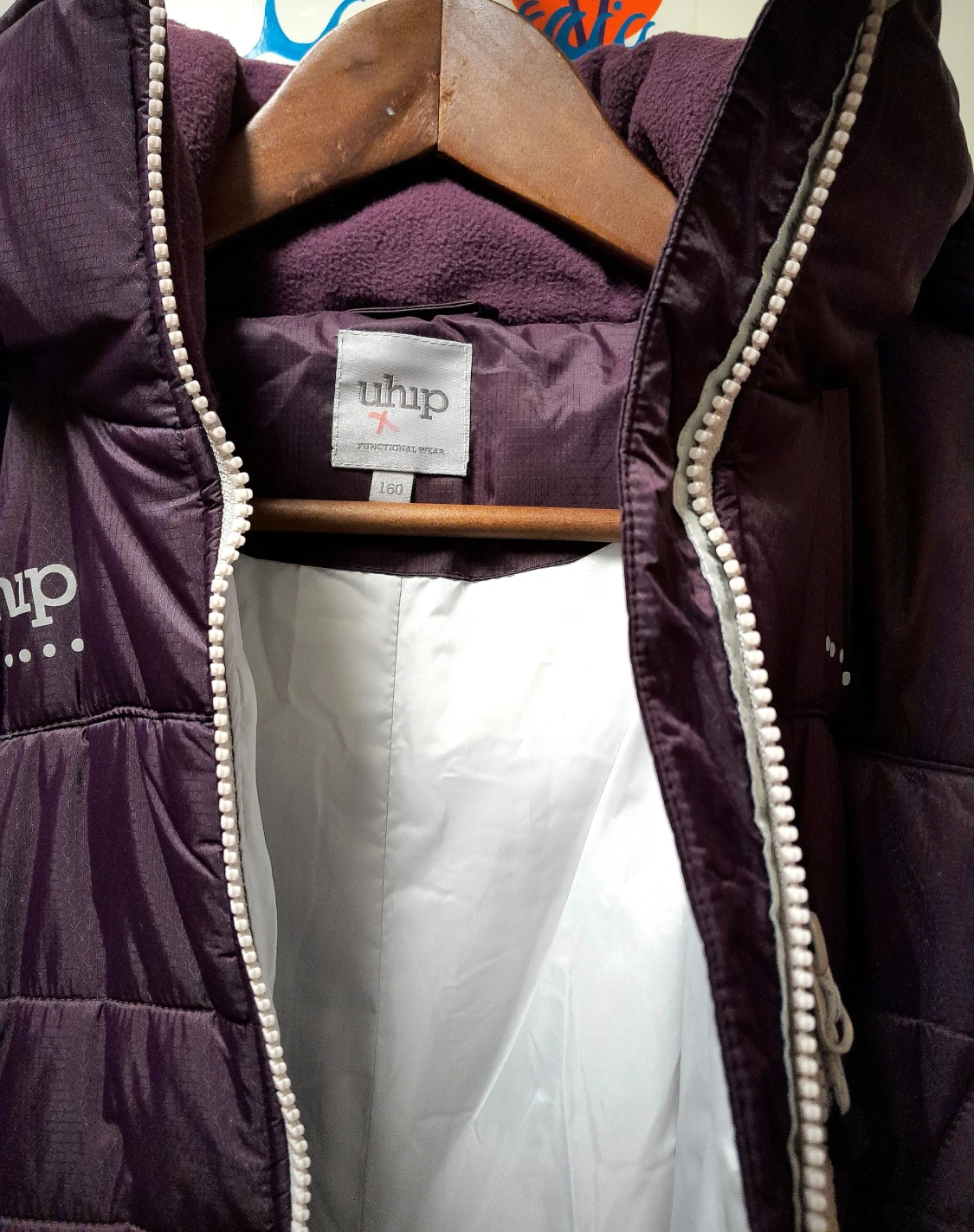 Längre rid jacka -Uhip - HELT NY med tags kvar - 4