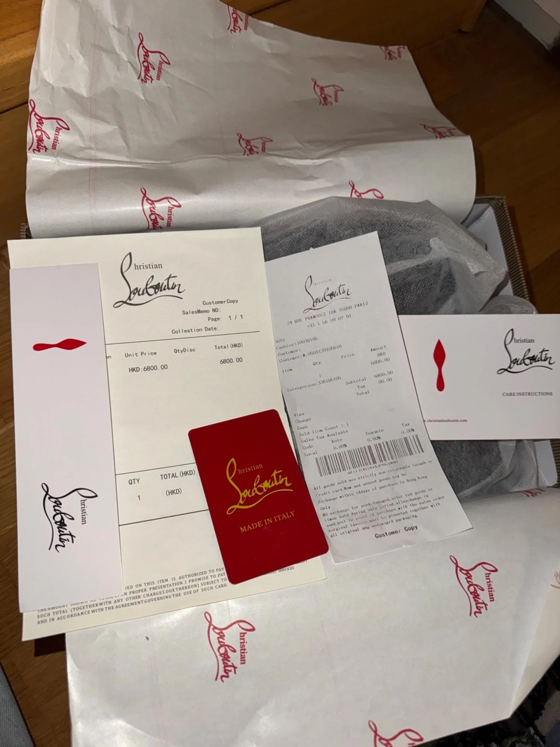 Svarta sneakers från Christian Louboutin - 1