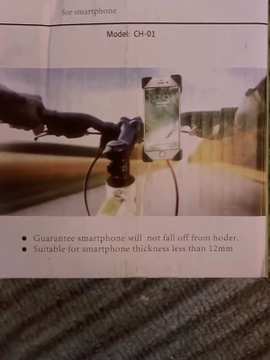 Universelle mobilhållare cykel, elscooter mm - Helt ny Universal mobilhållare för tex cykel, el-scooter