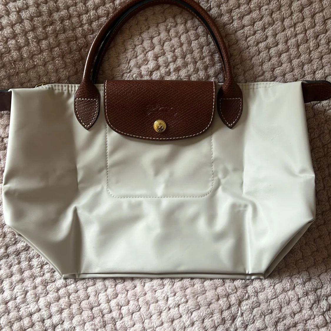 Beige handväska från Longchamp - 1